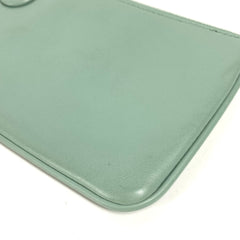 Fendi 8BS007 coin purse Wallet Pouch Green — Like New