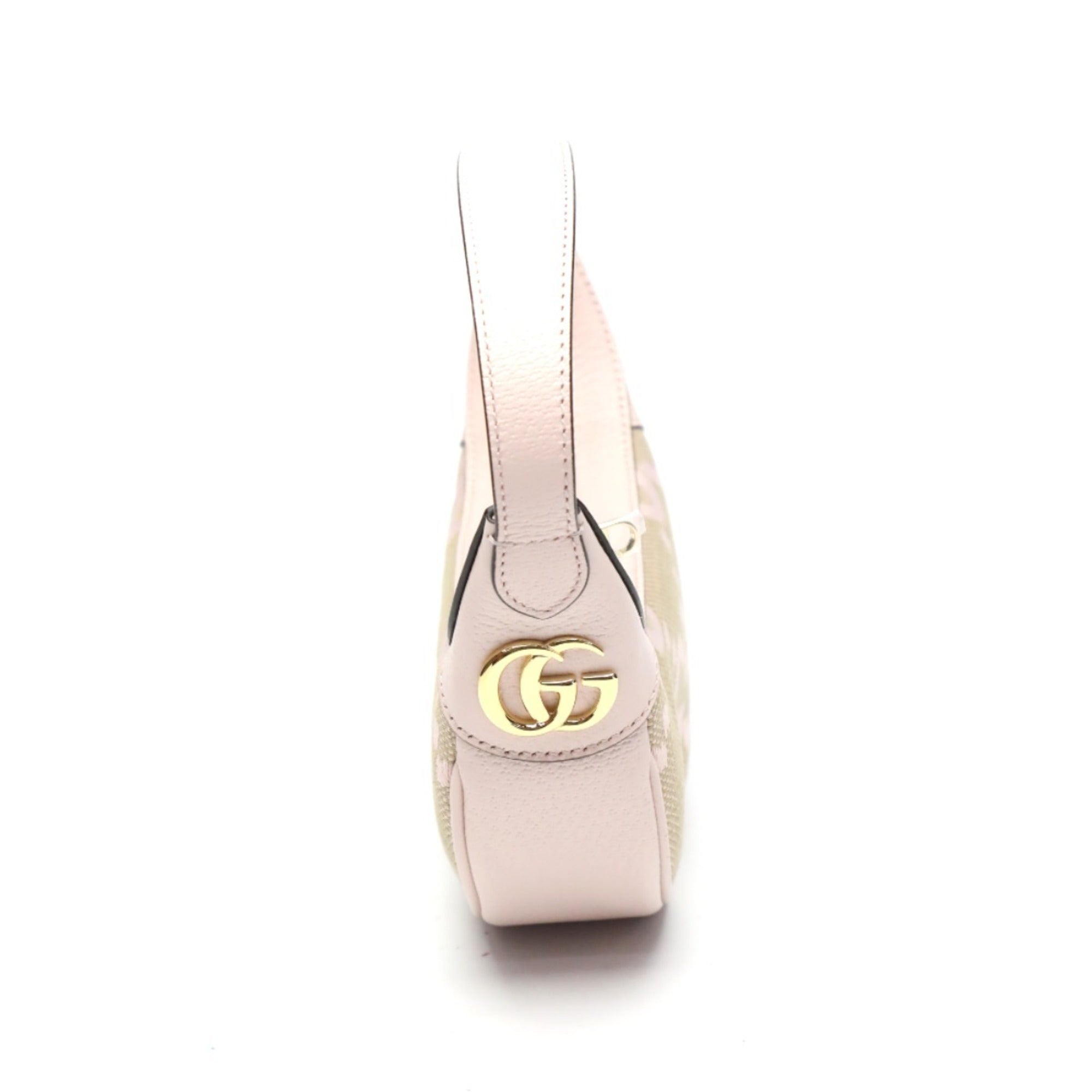 GUCCI Handbag Ophidia Jumbo GG Bag Canvas ?658551 Pink — New - Store Return