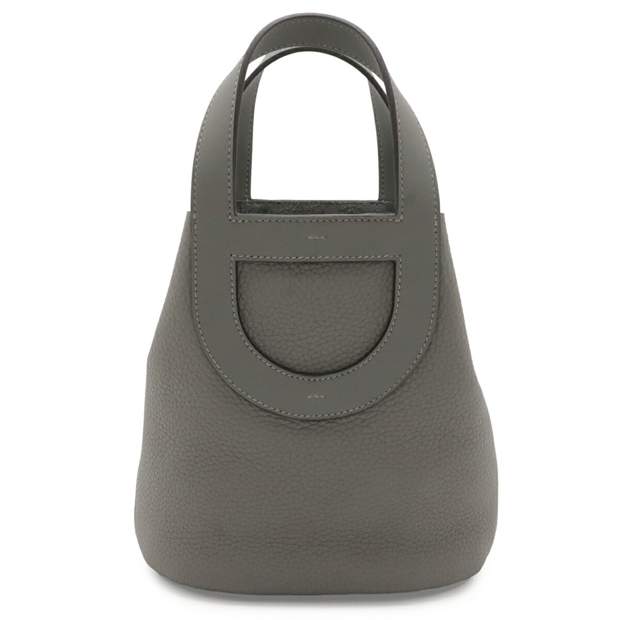 HERMES In the Loop 18 Handbag Tote Bag Taurillon Clemence Leather (Veau Swift) Grimeyer K Stamp H084274CCAH — New - Store Return