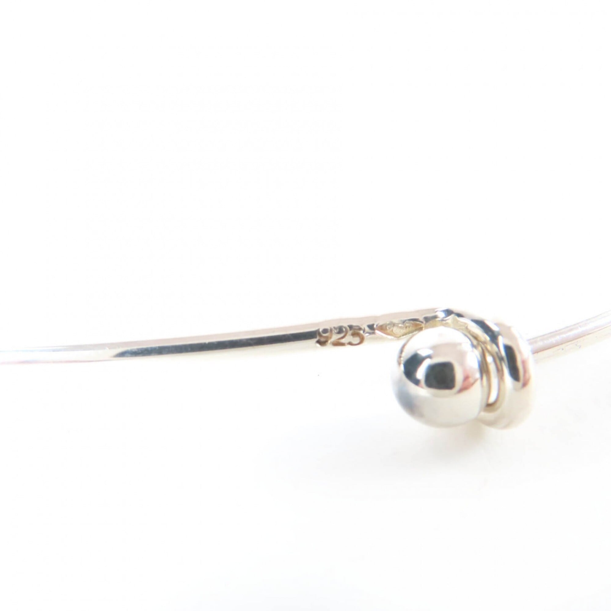 CHANEL 925 Camellia Logo Choker Necklace, Silver, Weight 14.0g, Women's Accessory — Like New