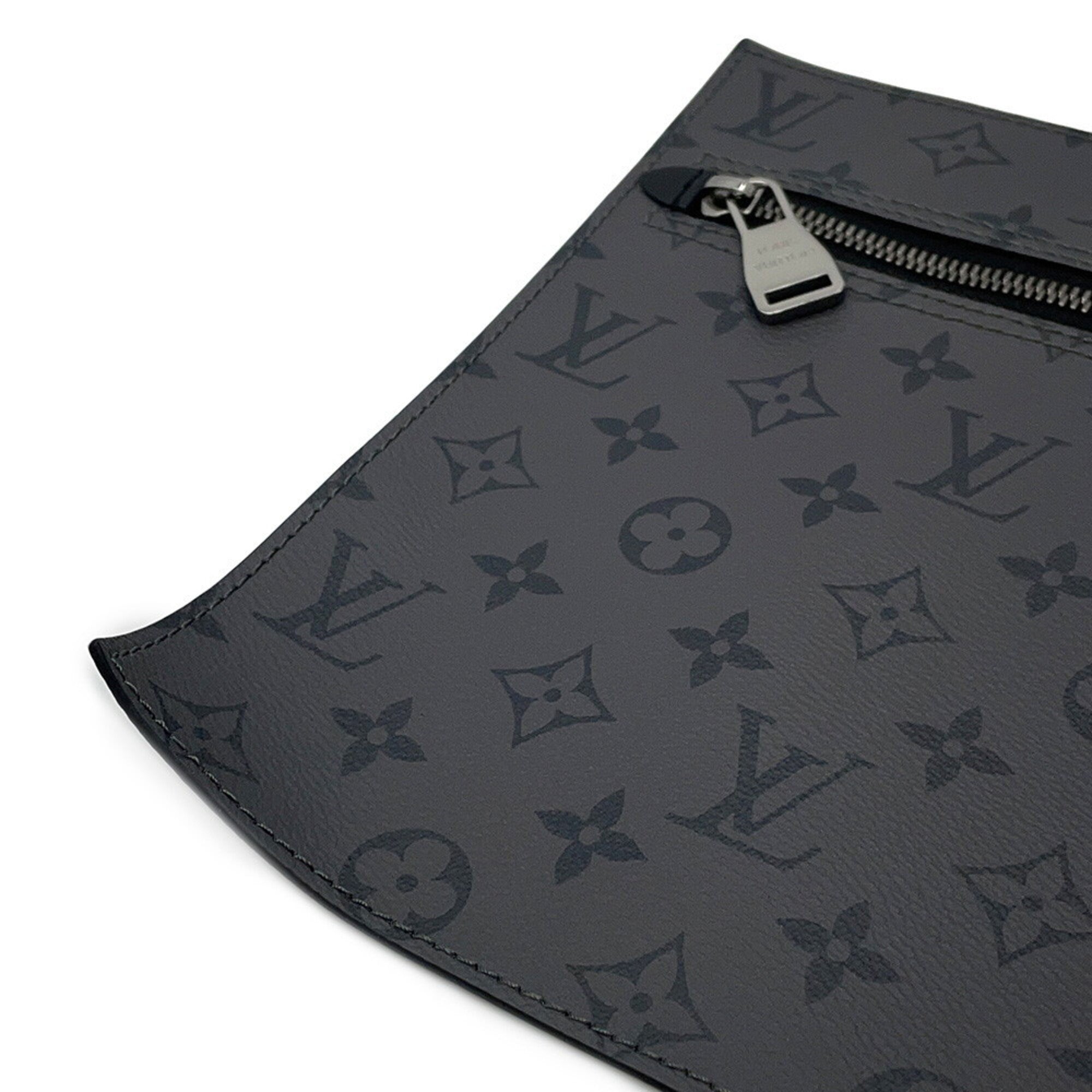 Louis Vuitton Monogram Eclipse Reverse Cabas Zip GM Tote Bag M45379 LOUIS VUITTON Black Handbag — Like New