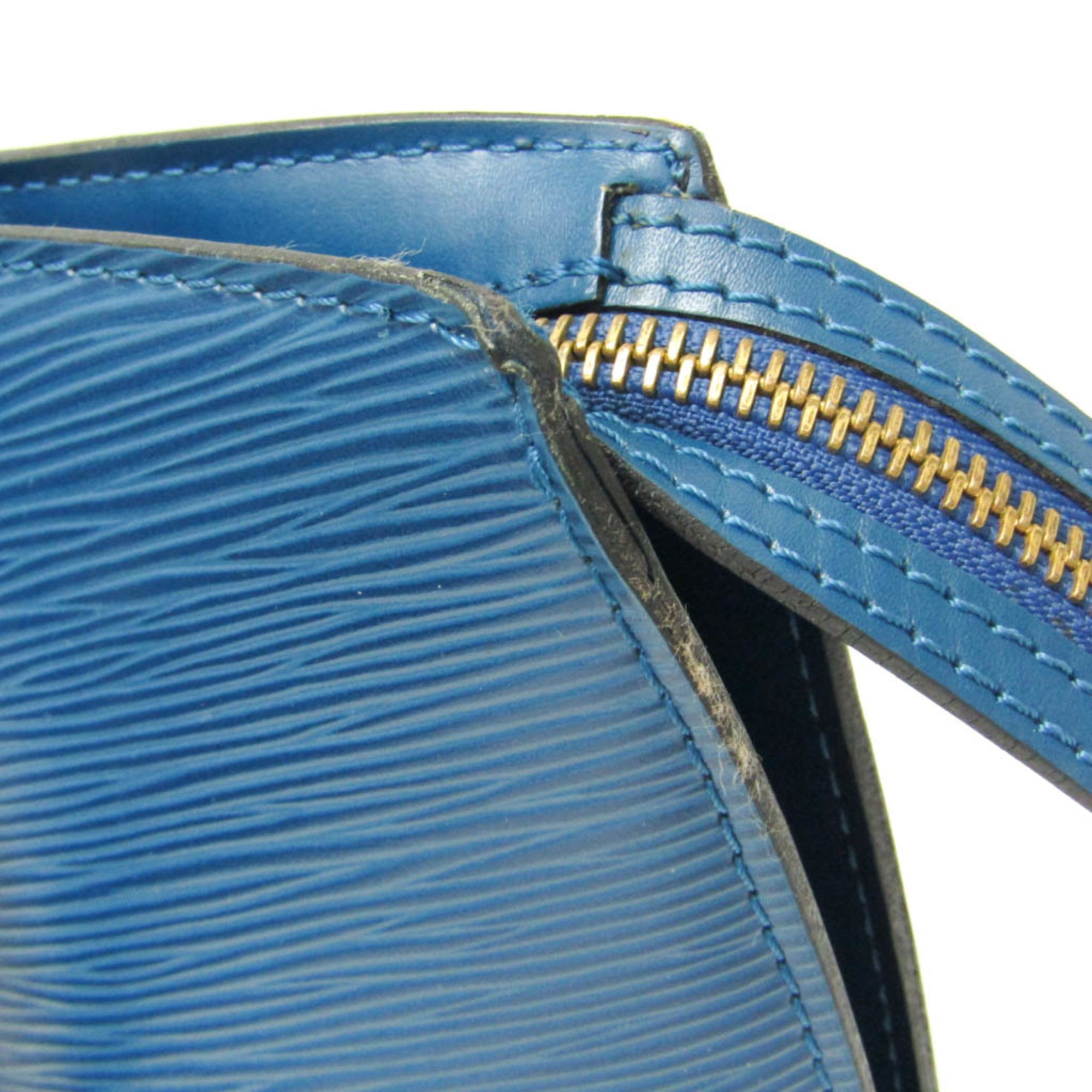 Louis Vuitton Epi Saint-Jacques Shopping M52265 Women's Shoulder Bag Toledo Blue — Like New