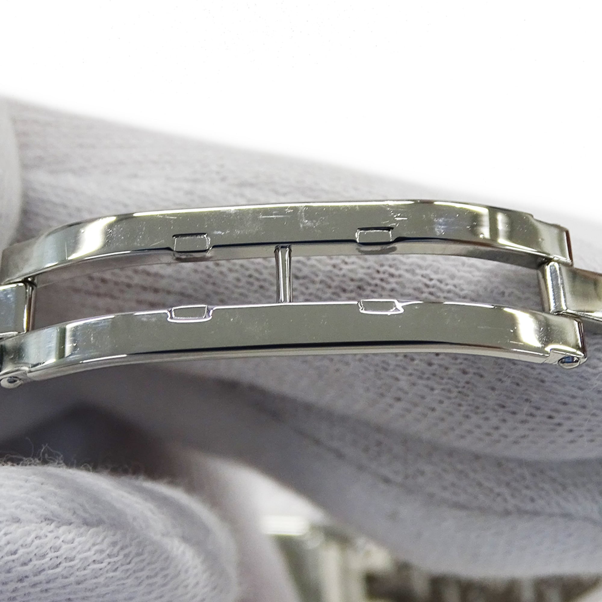 Hermes HERMES Women's Watch, Brand H-Watch, Quartz, Stainless Steel (SS), HH1.210, Silver/Ivory — Good