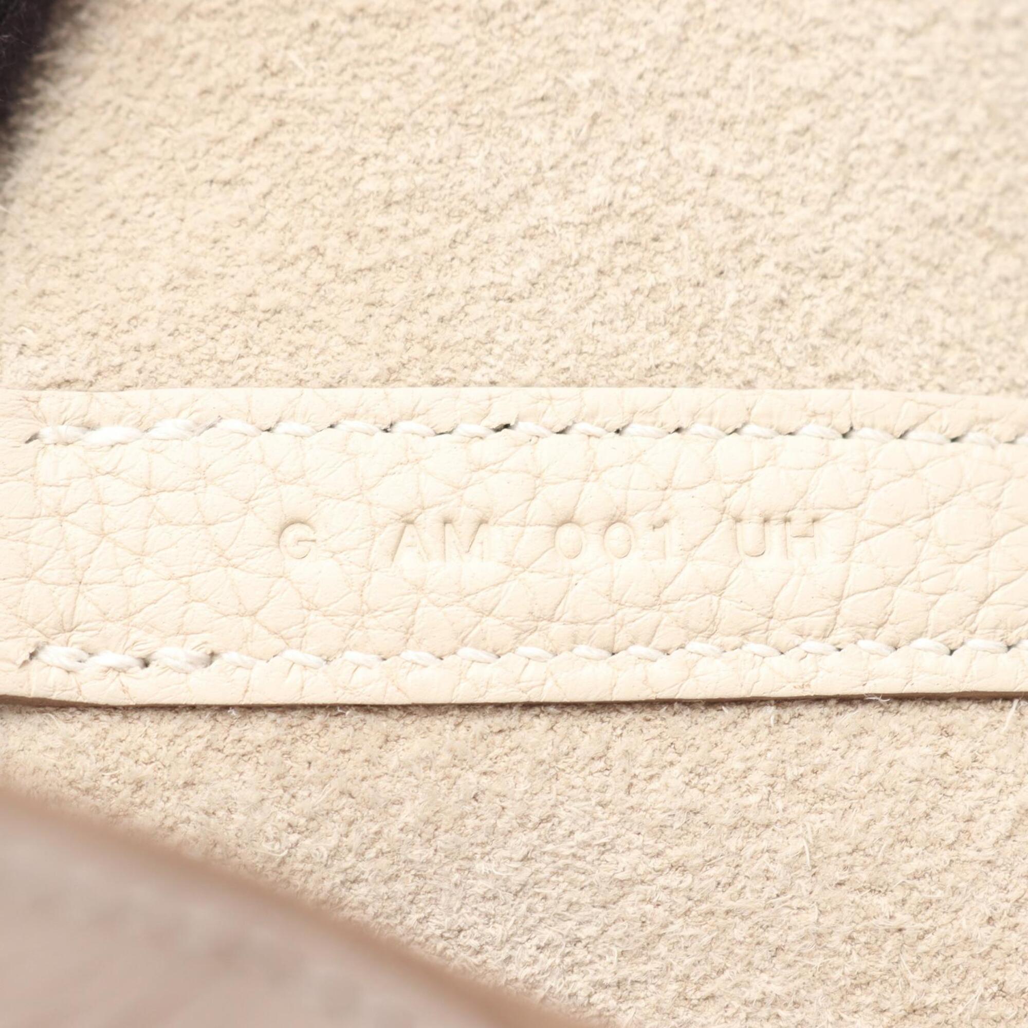 Hermes Picotin Lock PM Handbag, Leather, Taurillon Clemence Women's, White — New - Store Return