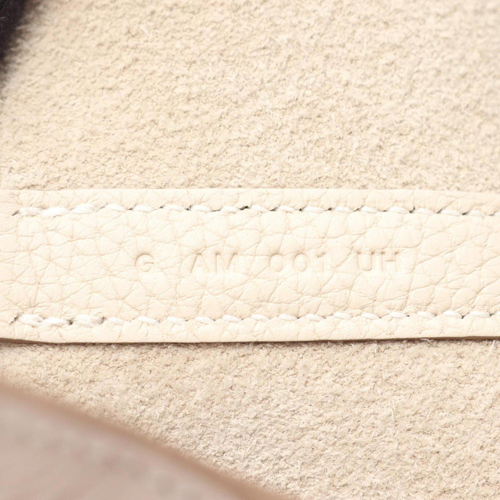 Hermes Picotin Lock PM Handbag, Leather, Taurillon Clemence Women's, White — New - Store Return