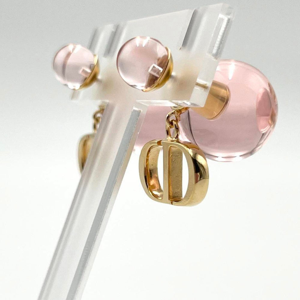Christian Dior Women's Tribal Earrings DIOR Pink — Like New