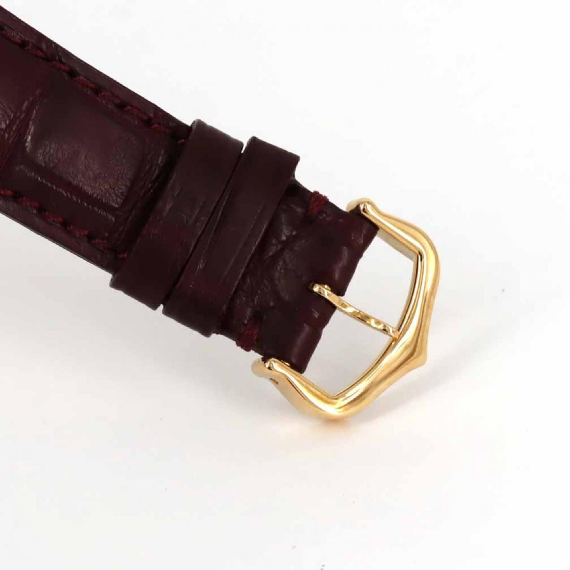 Cartier Tank Louis MM YG WGTA0059 Watch Manual Winding — Very Good