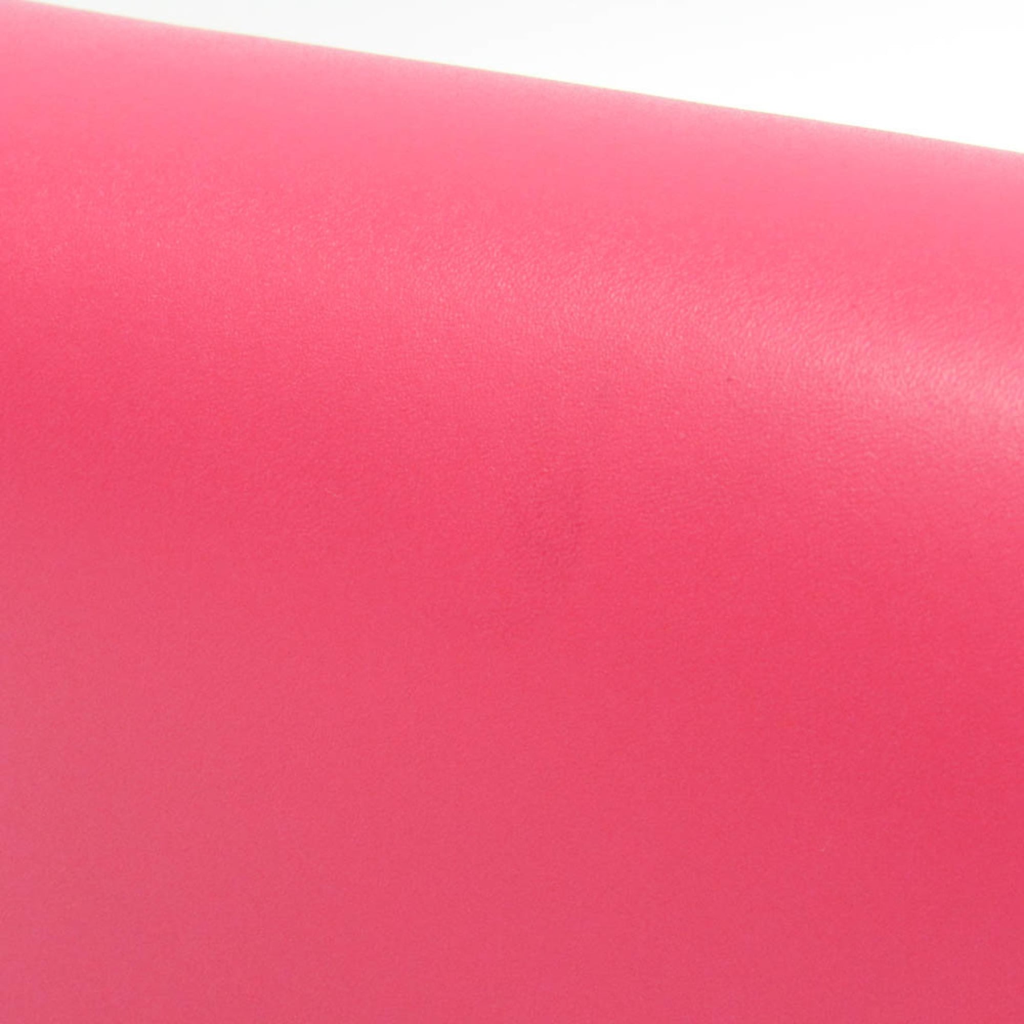 Salvatore Ferragamo Vara FZ-21 O001 Women's Leather Shoulder Bag Pink — Like New