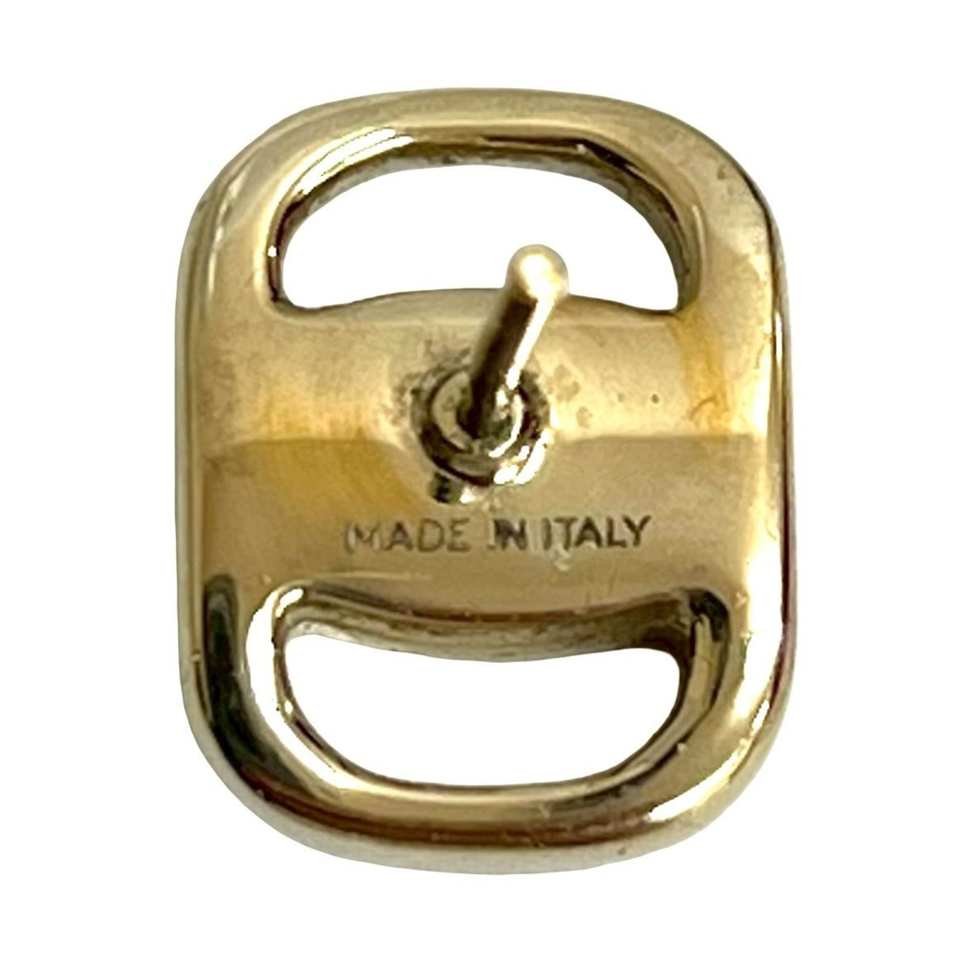 Salvatore Ferragamo Vara GP earrings in gold, 1095c