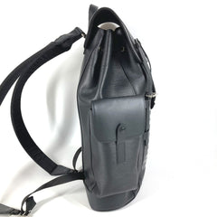 LOUIS VUITTON M53413 Epi Supreme Collaboration Christopher PM Backpack Bag Rucksack Leather Men's Noir Black — Like New