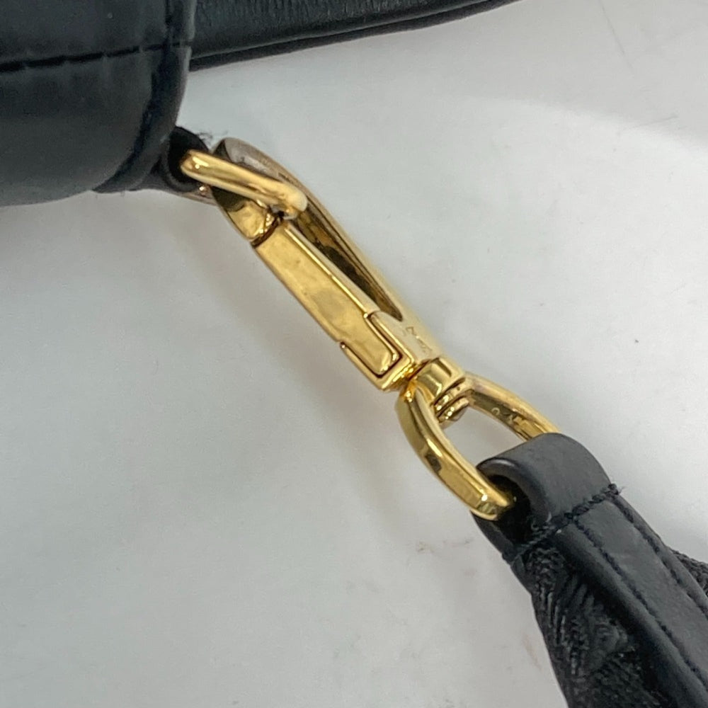 LOUIS VUITTON M81398 Monogram Bubblegram Wallet-on-Strap Long Wallet/Clutch Bag/2-Way Bag/Shoulder Bag Leather Women's Black — Like New
