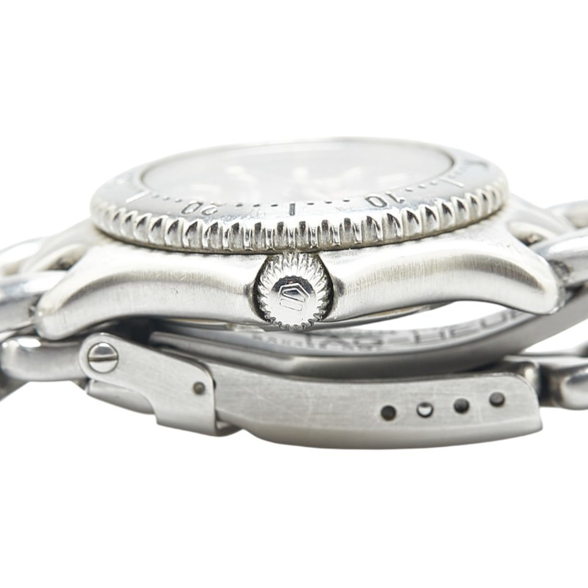 TAG Heuer Cell Watch WG1313-0 Quartz Grey Dial Stainless Steel Ladies HEUER — Good