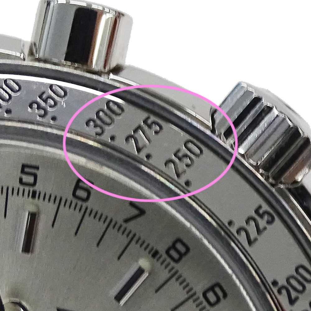 Omega Speedmaster 3523.30 Men's Watch, Brand Name, Triple Calendar, Automatic Winding, Stainless Steel (SS), Silver — Good