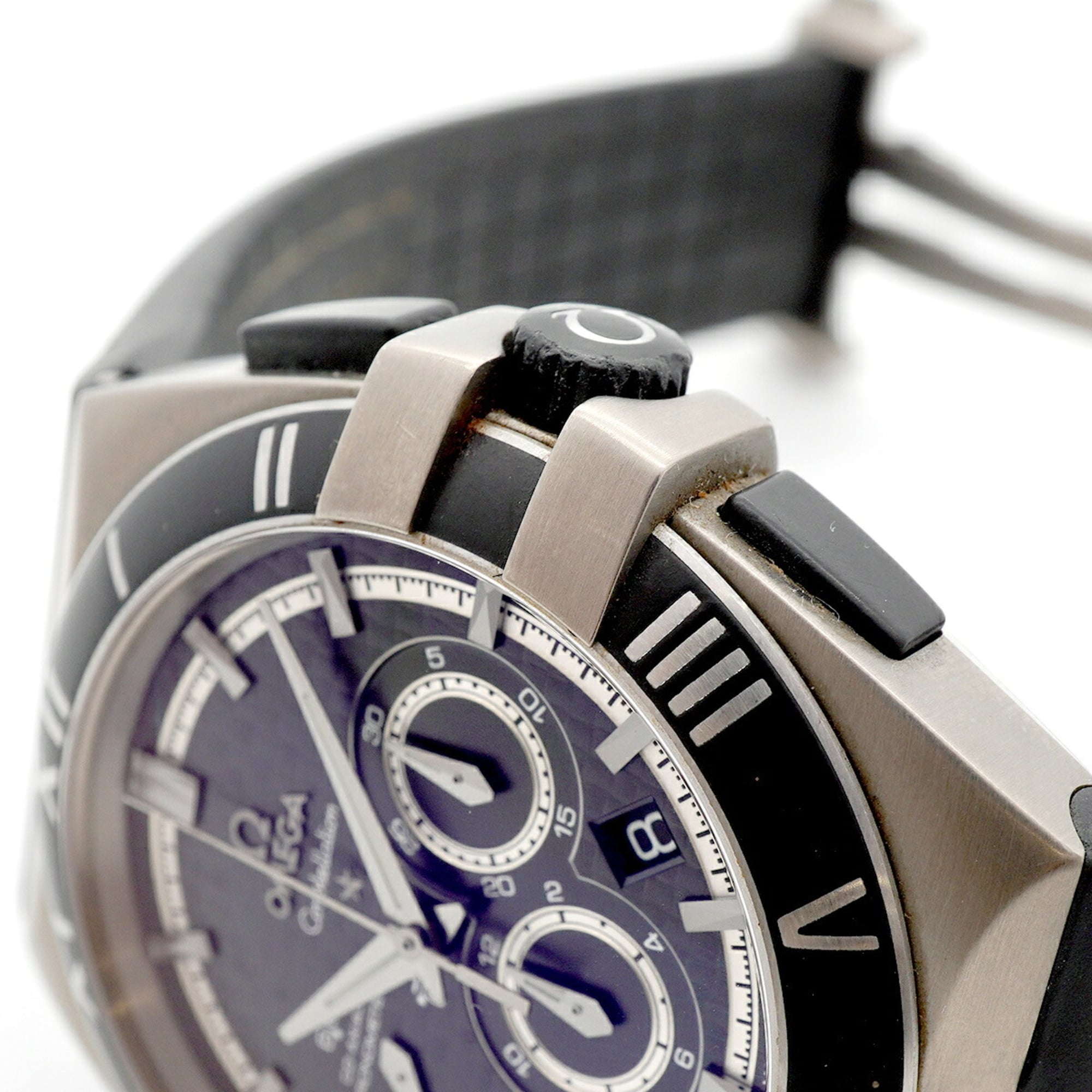 Omega Constellation Court Hills World Cup 121.92.41.50.01.001 Black Dial Men's Watch — Good