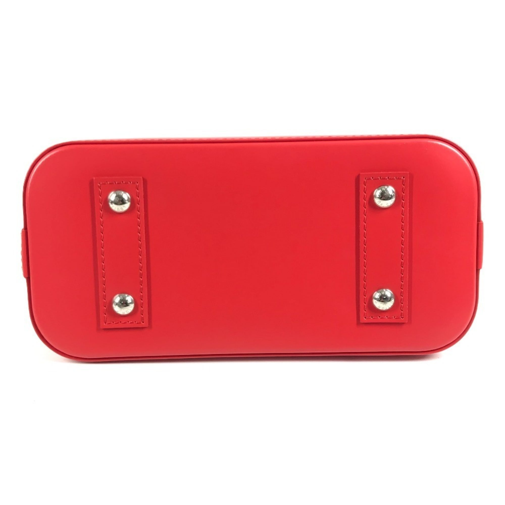 LOUIS VUITTON M21698 LV x YK Yayoi Kusama Epi Infinity Dot Polka Alma BB Shoulder Bag 2-Way Crossbody Handbag Leather Women's Red — Like New
