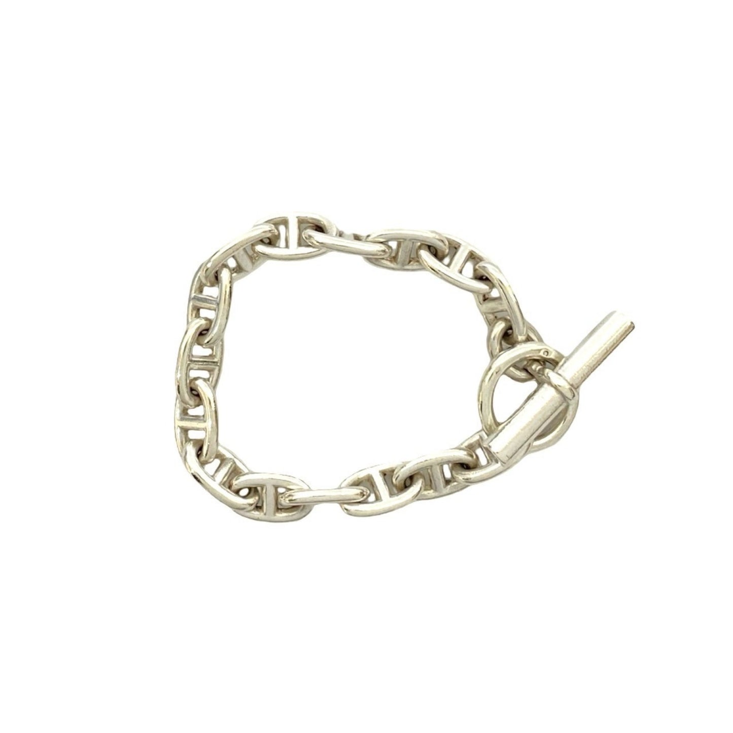 HERMES Chaine d'Ancre, Margiela-era, MM, 15-link, 925 silver chain bracelet, silver, 50060