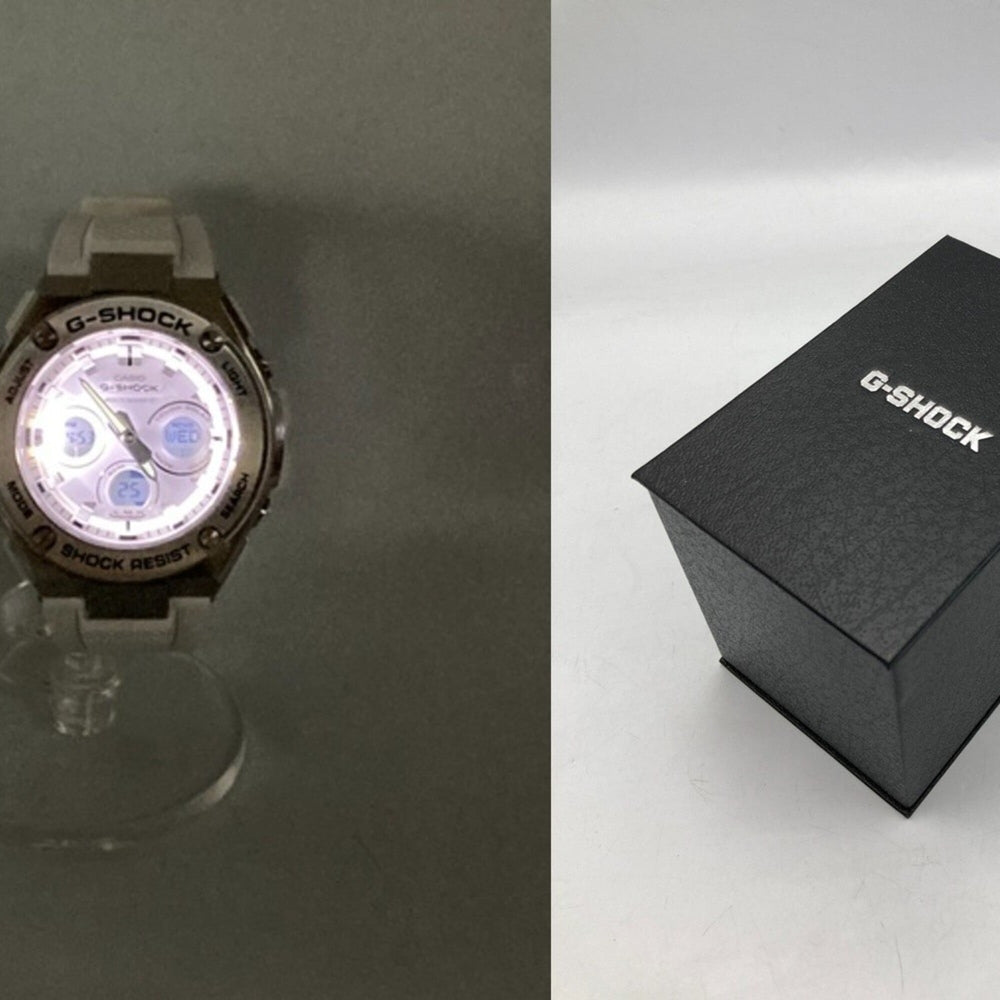 CASIO G-SHOCK G-STEEL Radio-Controlled Solar Watch, 20 ATM Water Resistant, GST-W310-7AJF — Very Good