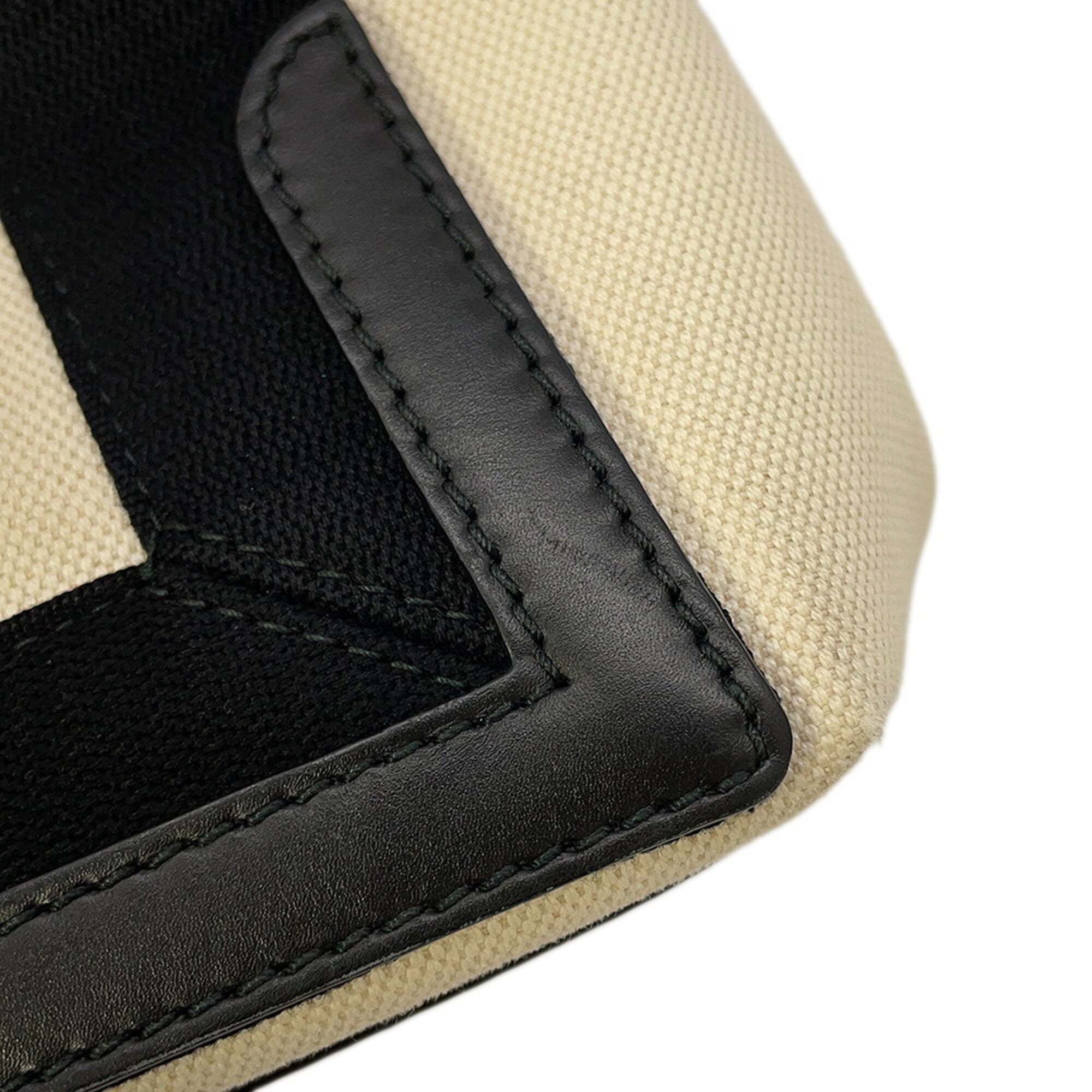 Balenciaga Navy Cabas Small Tote Bag 339933 (Black and White)