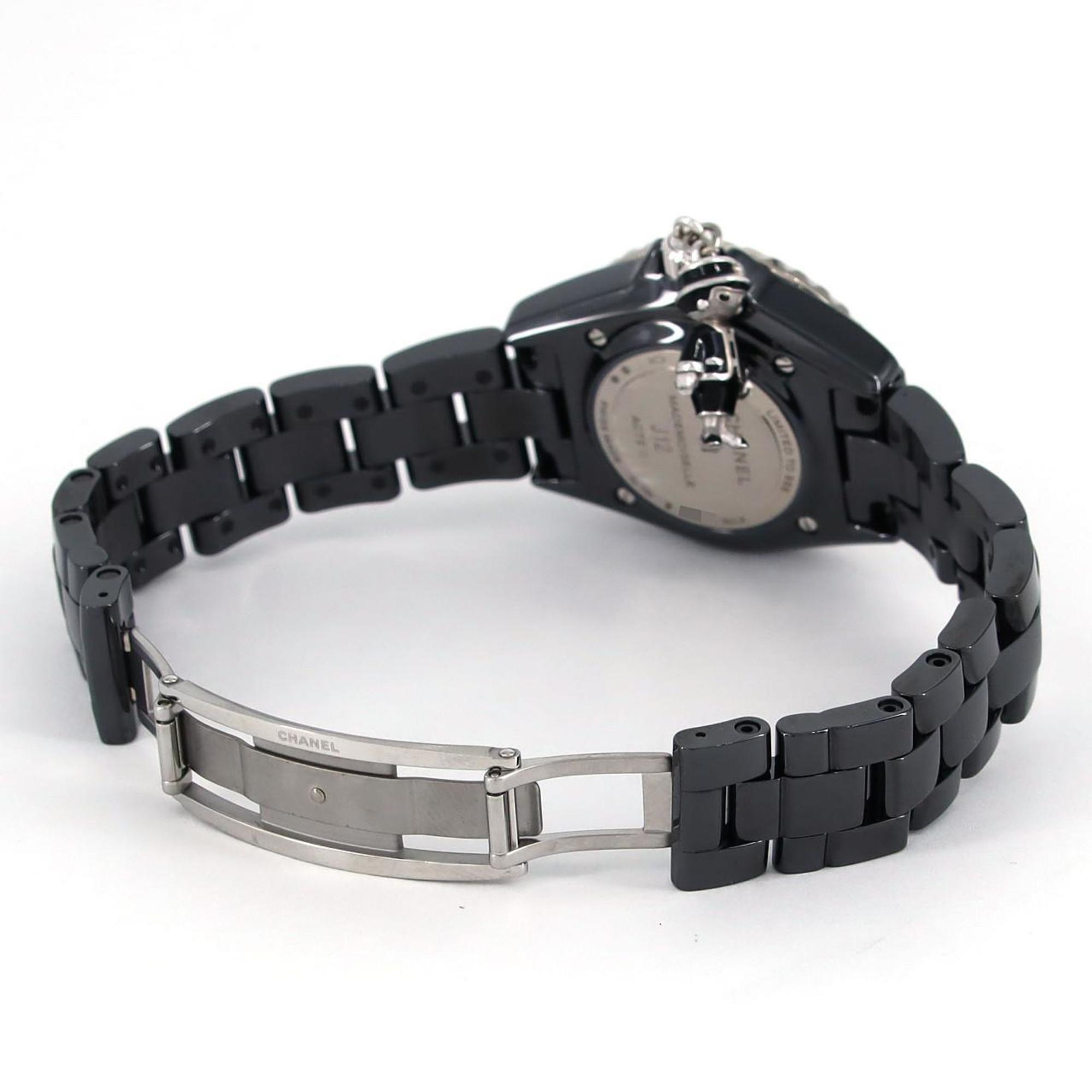 Chanel Mademoiselle J12 Acte 33mm Ceramic xWG LIMITED H6479 Wristwatch Quartz — Very Good
