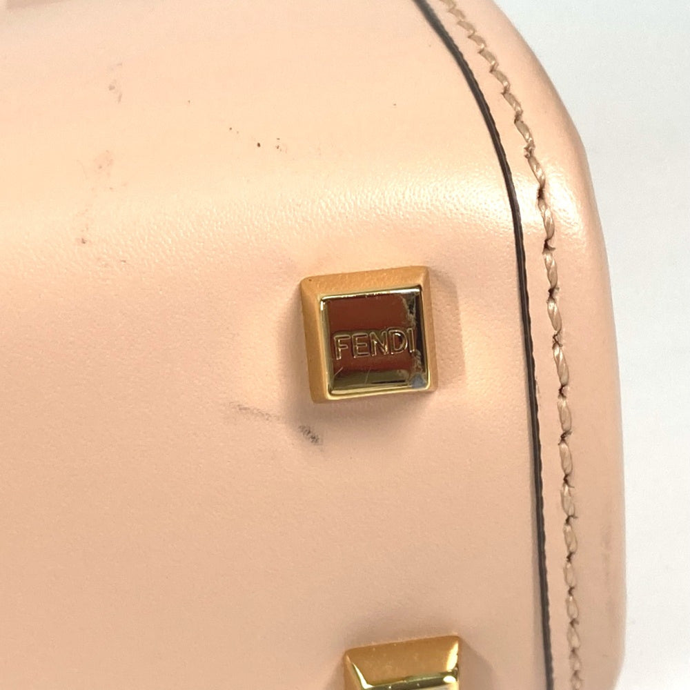 Fendi 8BS051 Shoulder Bag Crossbody bag 2WAY Hand Bag BeigeBased — Like New