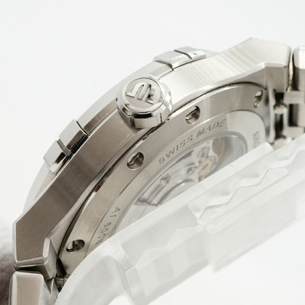 Maurice Lacroix Aikon Automatic AI6008-SS002-330-1 Black Dial Men's Watch — Very Good