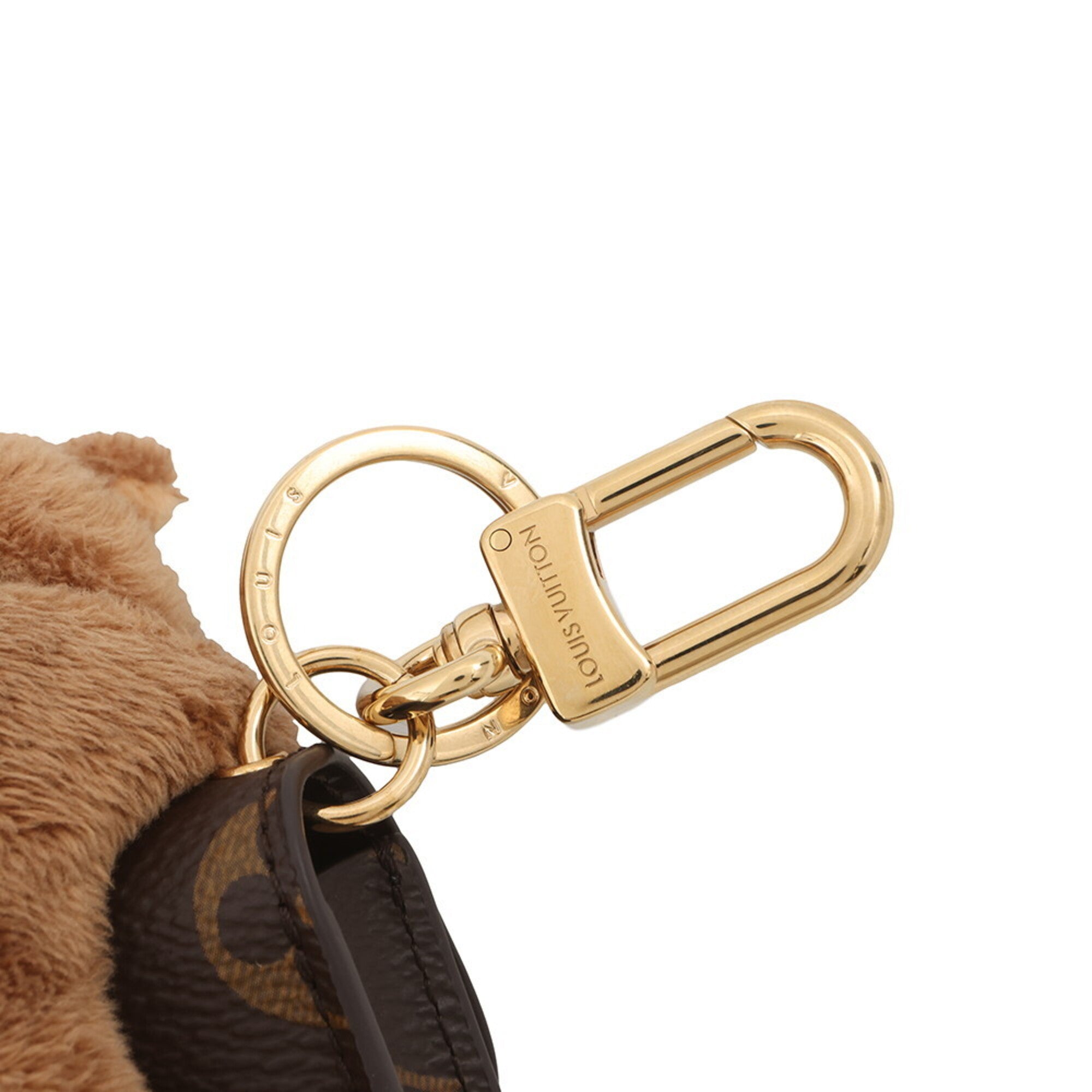 Louis Vuitton Accessories Bag Charm Monogram LV Cute M03748 LOUIS VUITTON Cat Women's — Like New