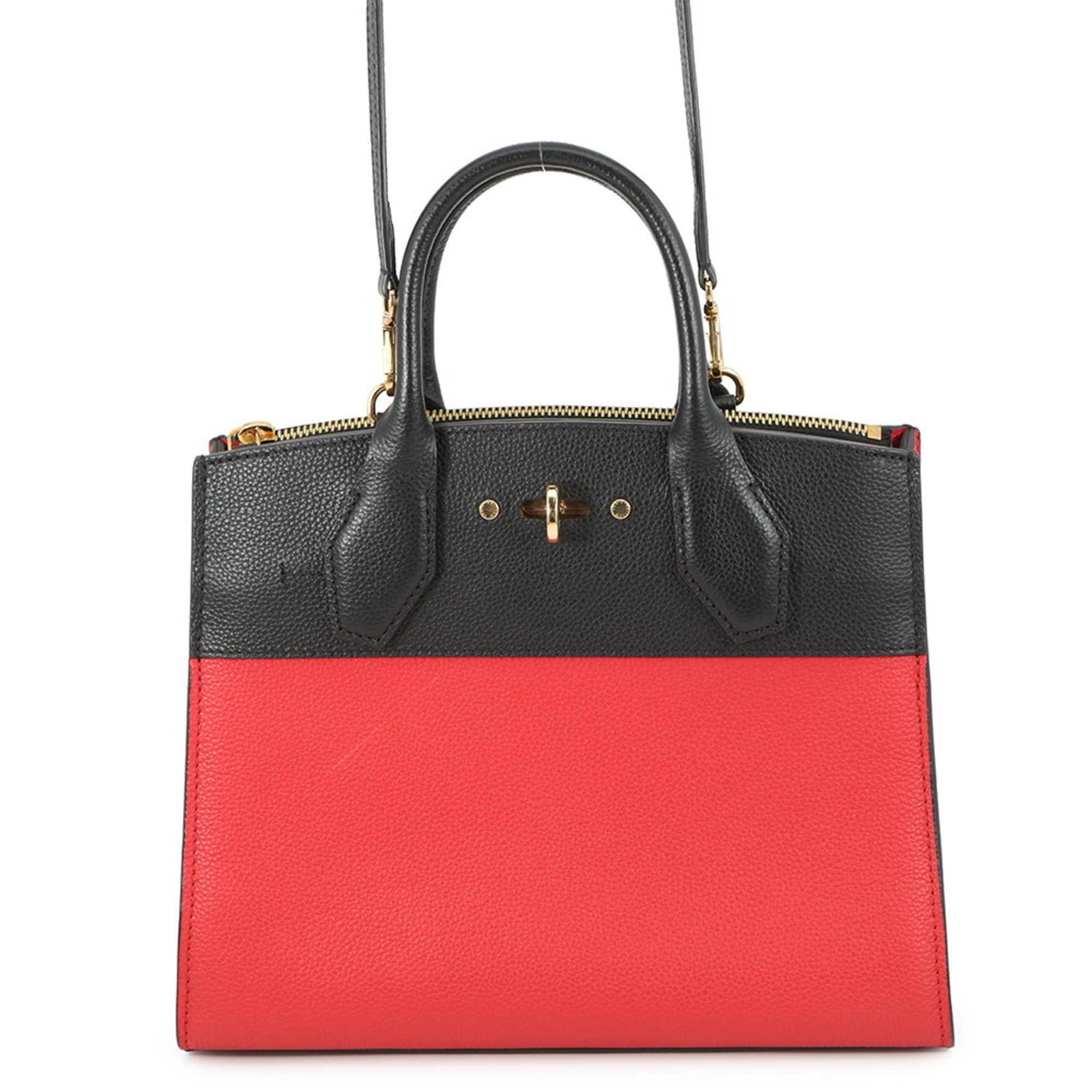 Louis Vuitton City Steamer Leather PM Handbag M54868, 2-way shoulder bag