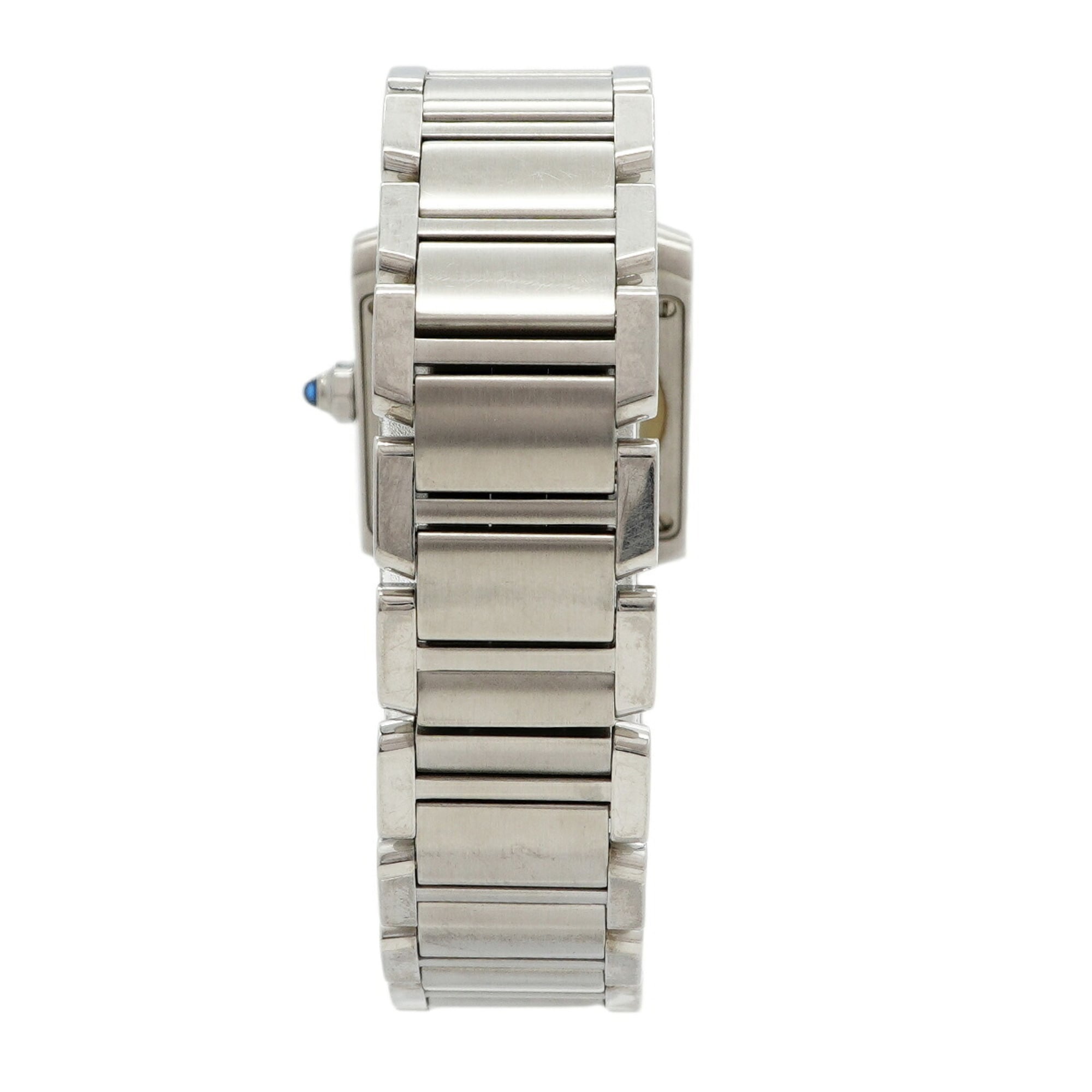 Cartier Tank Française SM W51008Q3 Ivory Dial Women's Watch — Good