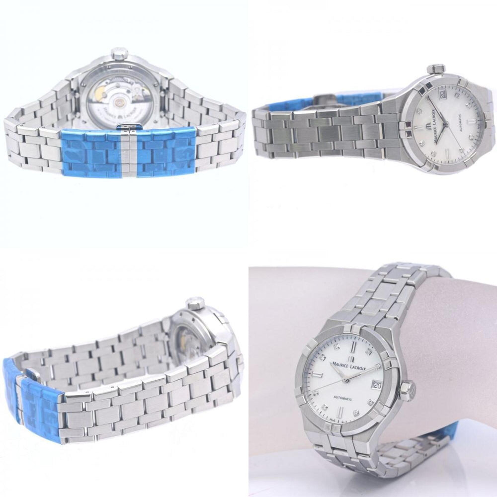 Maurice Lacroix Aikon Automatic 35 Diamond AI6006-SS002-170-1 Men's/Women's Watch (Boys' Size) Stainless Steel 40317 — Good