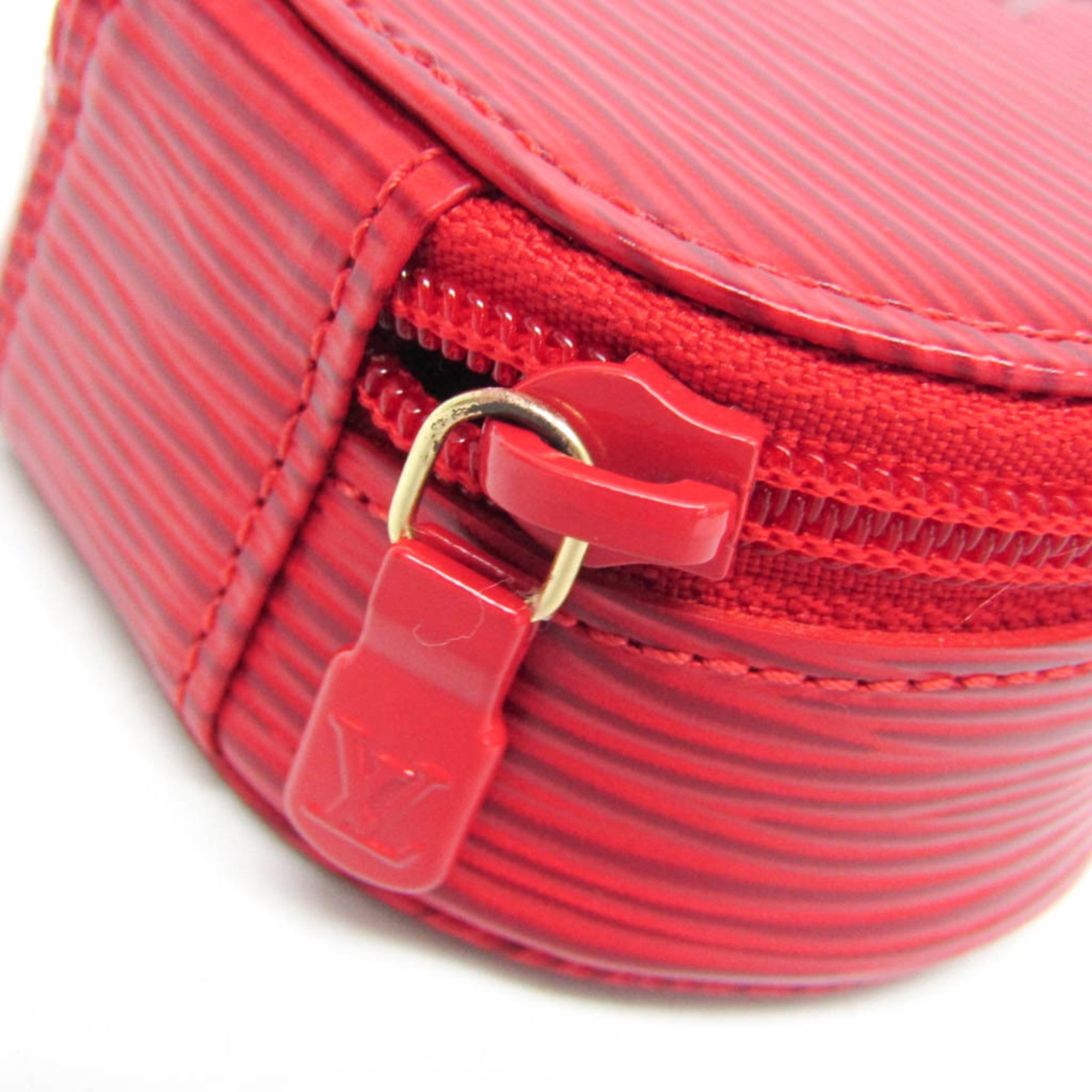 Louis Vuitton Epi Ecrin Bijoux8 M48217 Jewelry Case Castilian Red Epi Leather — Like New