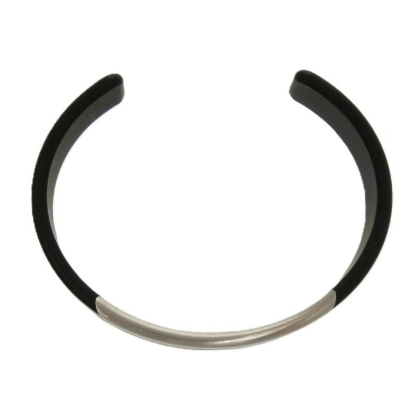 Hermès Trincafe Bangle Stainless Steel Black 0872HERMES