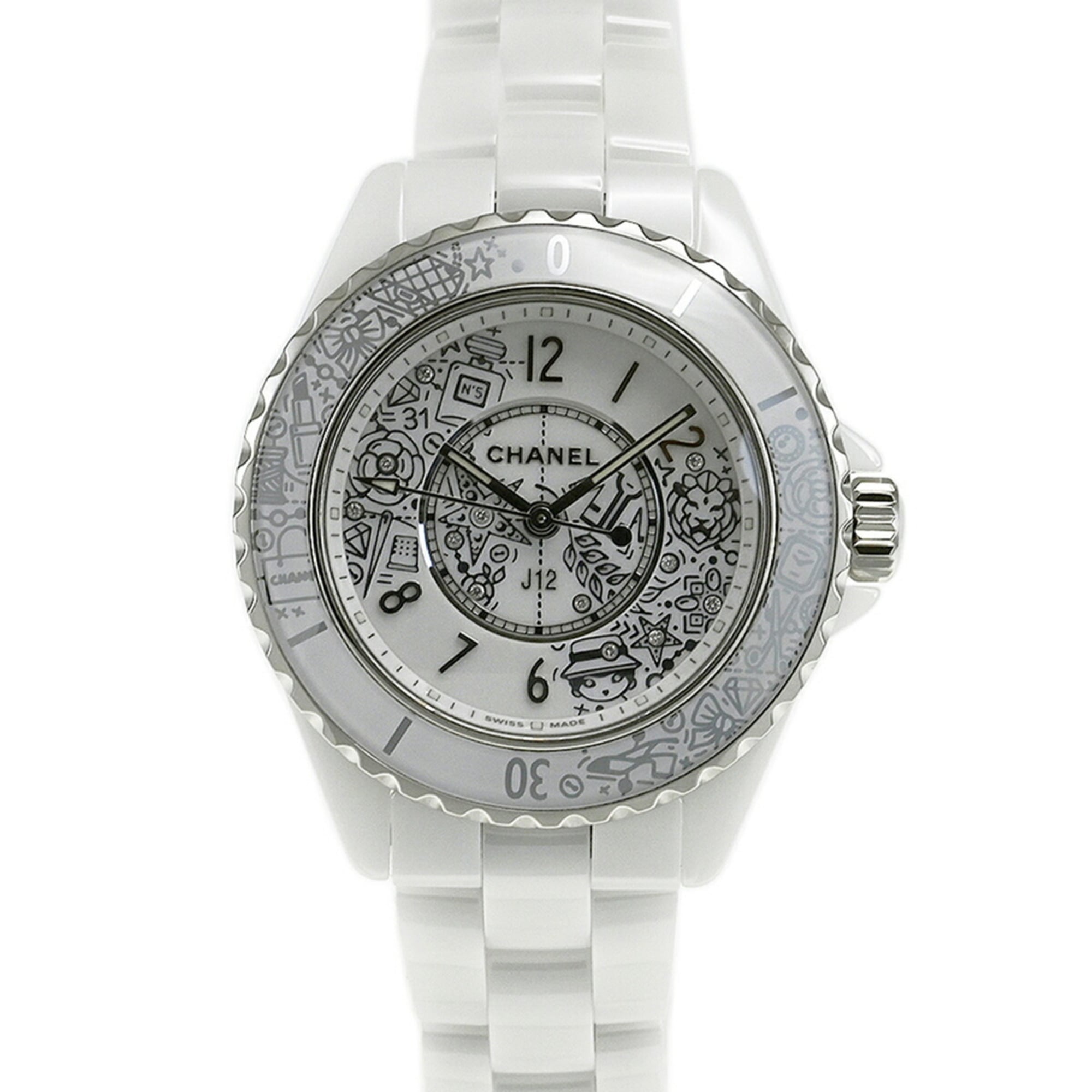 CHANEL J12 33mm 20th Anniversary Limited Edition Watch, to 2020 Pieces, H6477, Women's — Good