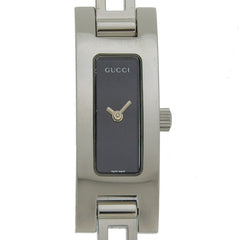 Gucci GUCCI Watch 3900L Stainless Steel Quartz Analog Display Black Dial Women's — Very Good