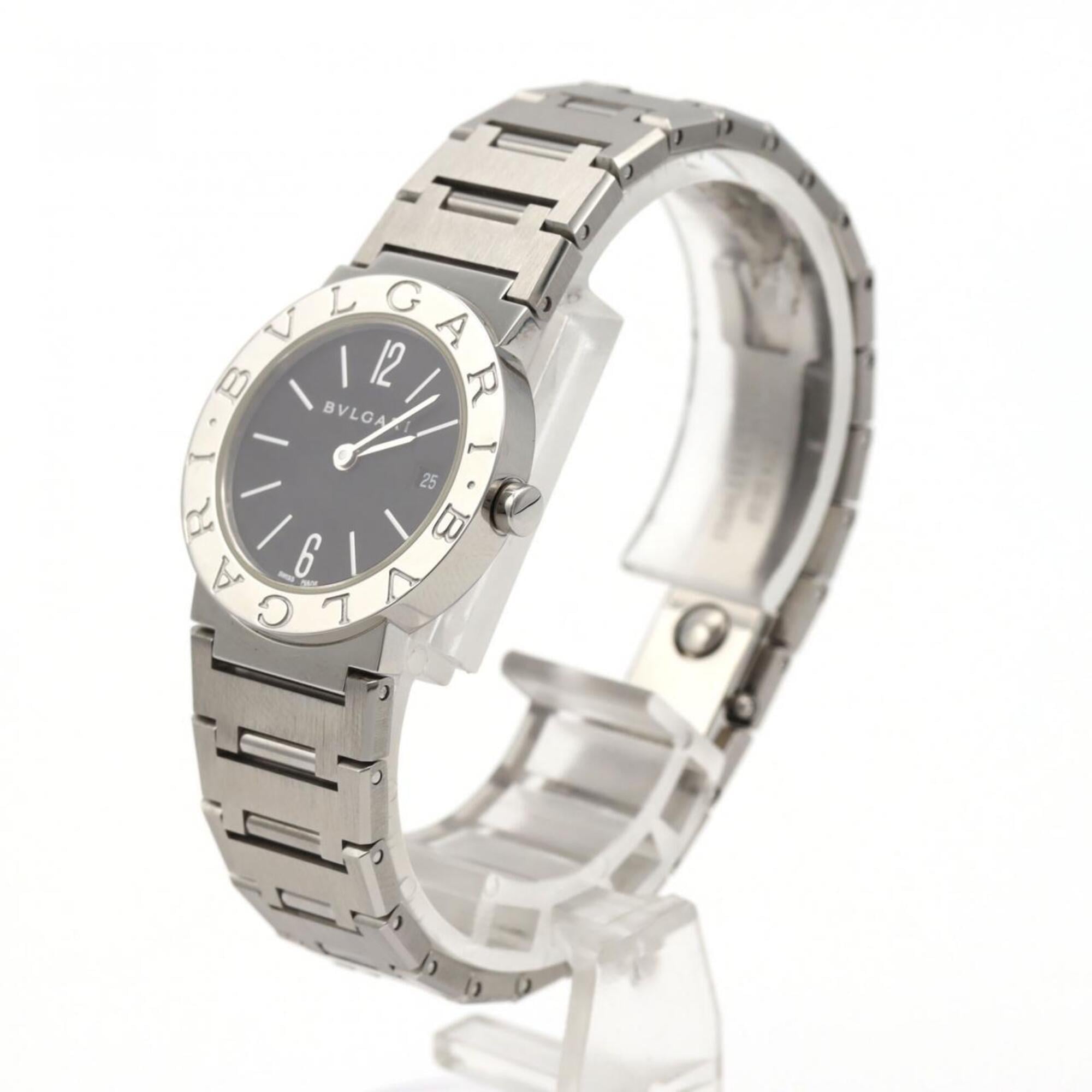 Bulgari BB26SS BB26SSD SS Quartz Watch — Good