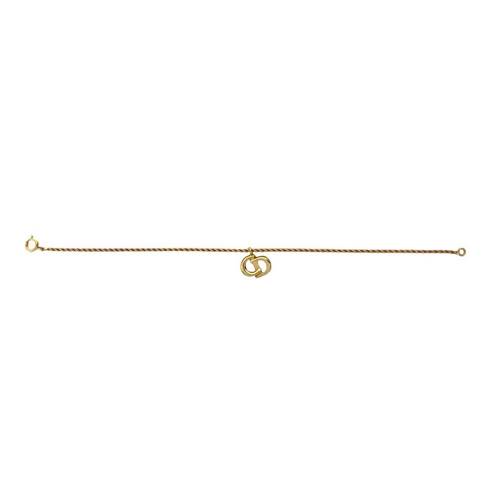 Christian Dior CD GP Bracelet Gold 17299