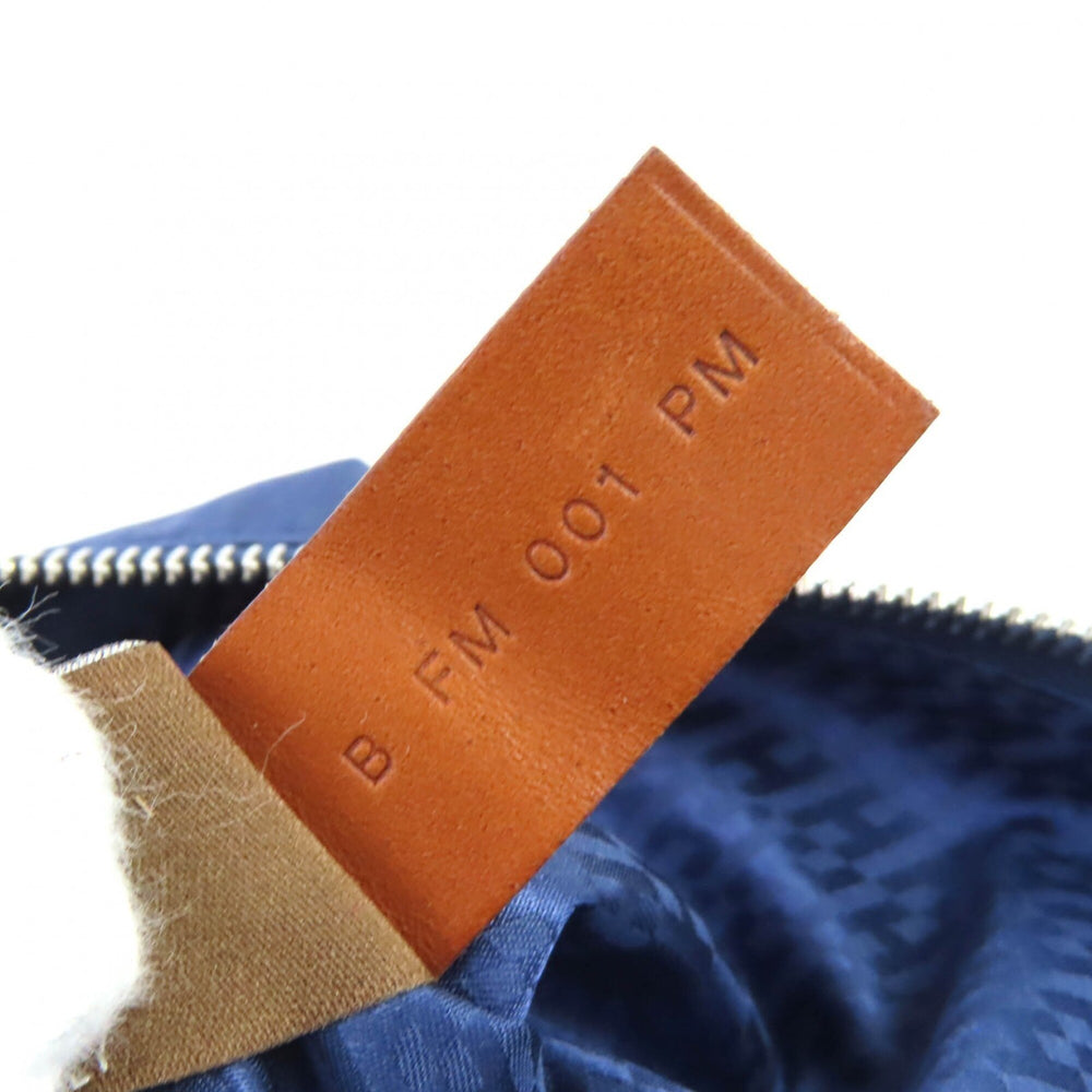 HERMES Hermes Wousse de Voyage PM 100% Silk Pouch, Blue, B Stamp, Made in France, Women's, Highly Recommended ◎ — Like New