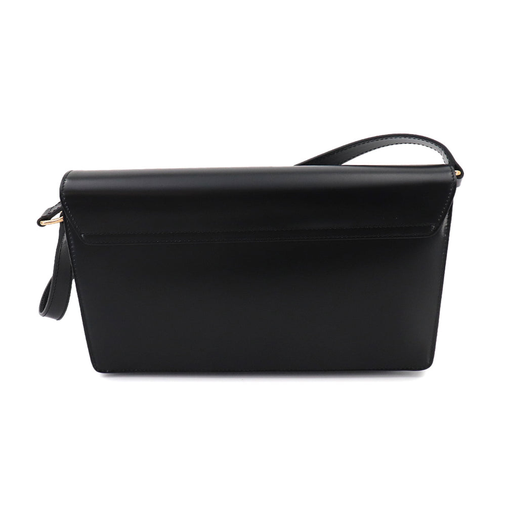Celine Triomphe Trapeze 2-way Shoulder Clutch Handbag, Leather, Black, 199283BF4, Gold Hardware, Bag — New - Store Return