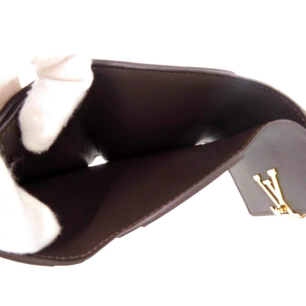 Like new Louis Vuitton Portefeuille Capucines Compact M62159 Tri-fold Wallet in Beige Taurillon Leather with Gold Hardware and IC Chip, LV 1329