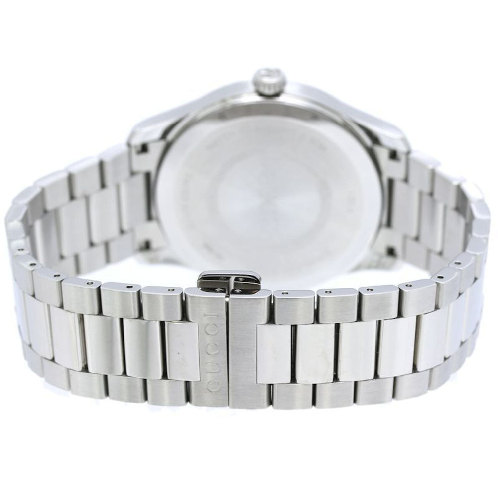 GUCCI G-Timeless YA1264125 126.4 Men's Watch Stainless Steel /40427 — Very Good