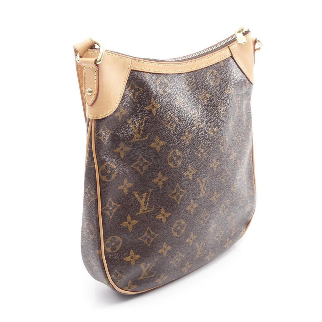 Louis Vuitton Odeon PM Shoulder Bag, Coated Canvas and Leather, Monogram, Women's, Brown, M56390
