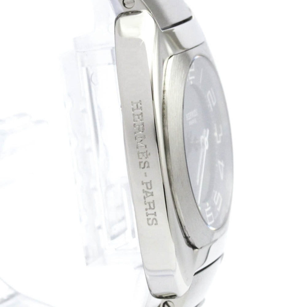 HERMES Espace Stainless Steel Quartz Ladies Watch ES1.210 Polished — Very Good