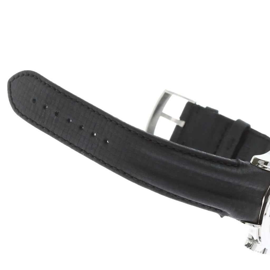 Omega De Ville Chronoscope Co-Axial Date Watch, Stainless Steel and Leather, Men's, 20230410