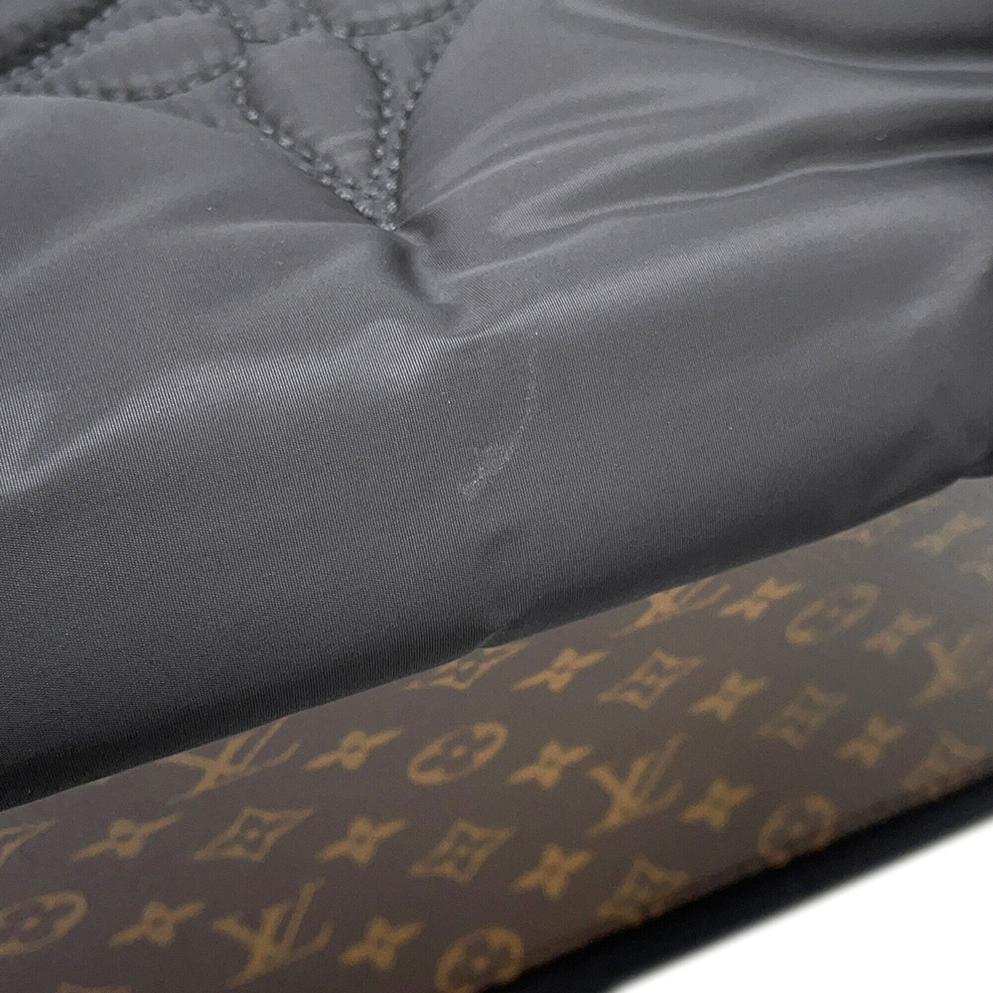 Louis Vuitton Tote Bag, Recycled Nylon, Monogram, OnTheGo GM M59005, Handbag, Black. Vuitton — Like New