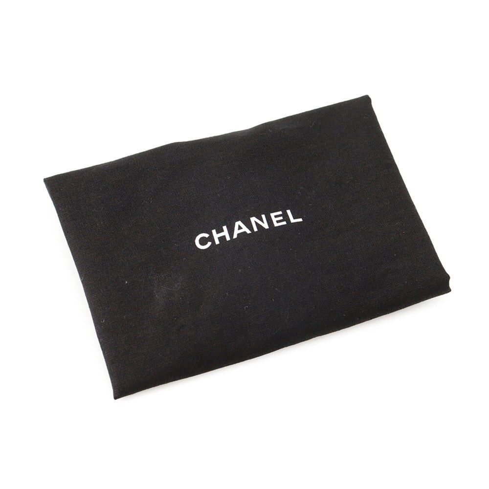 Chanel Chain Shoulder Bag Matelassé Coco Mark Lambskin AP2271 CHANEL Black Handbag Women's — Like New