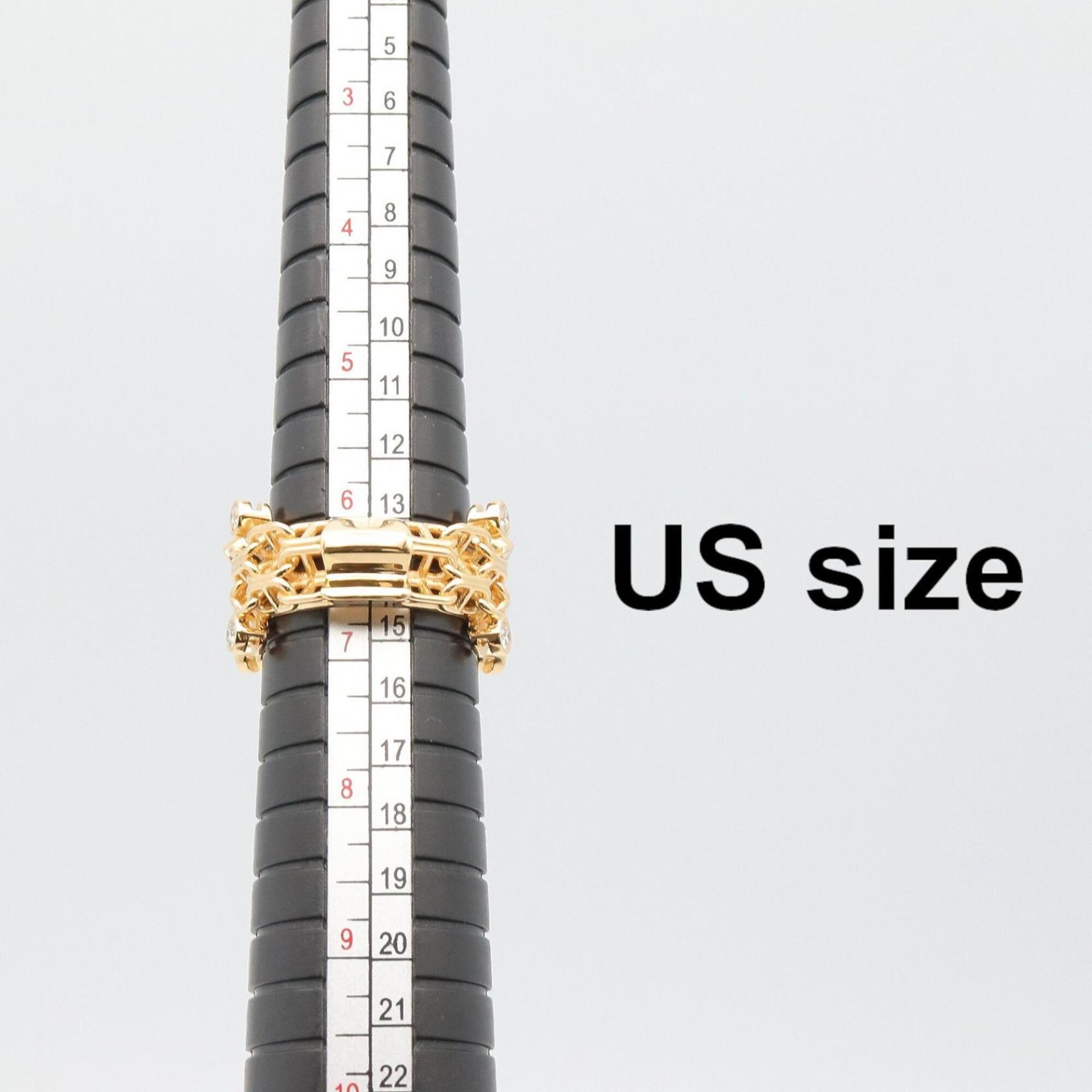 Hermes Calypso Diamond Ring - 18K (Yellow Gold) for Women Clear/Gold Tone — Like New