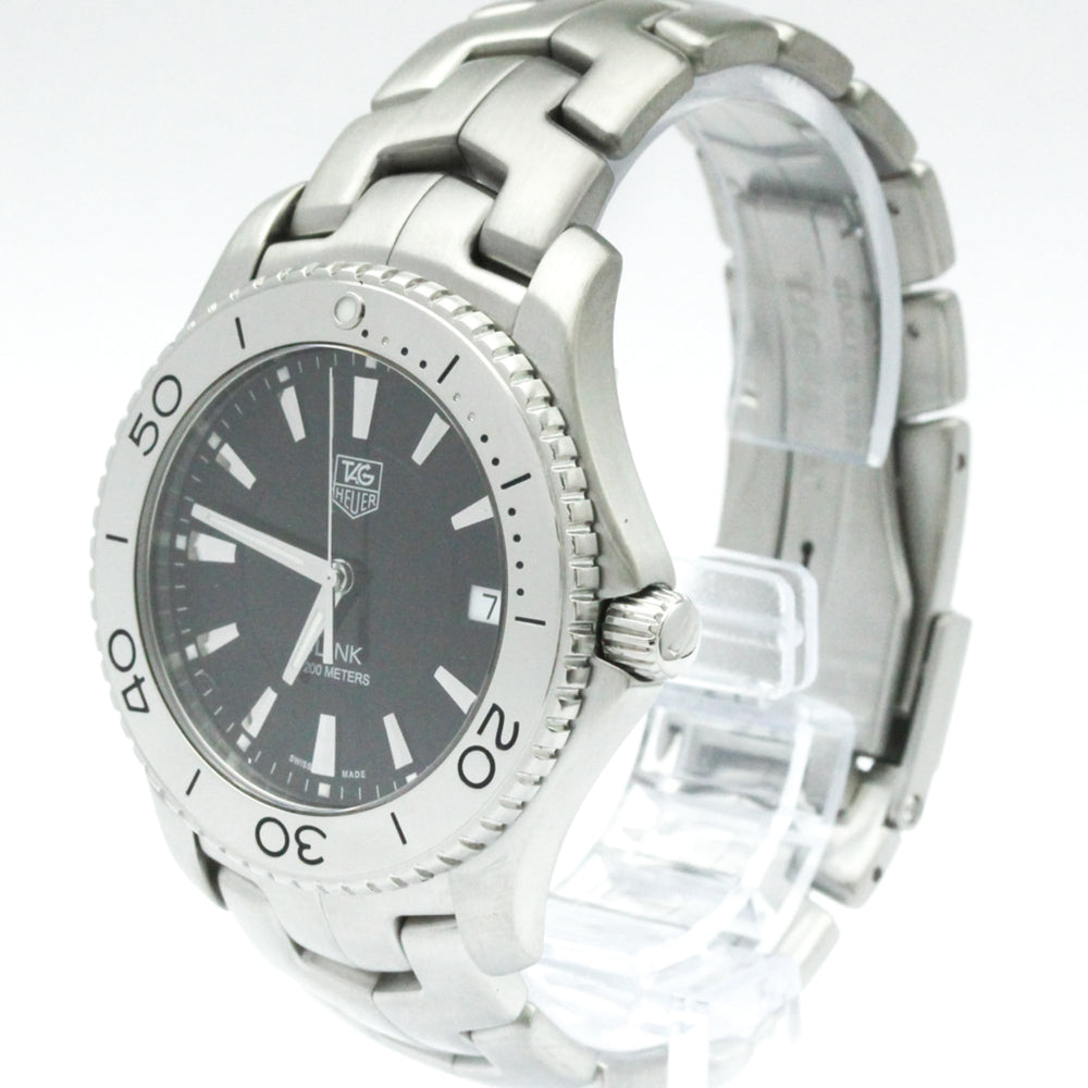 TAG HEUER Link Stainless Steel Quartz Mens Watch WJ1110 Polished — Very Good