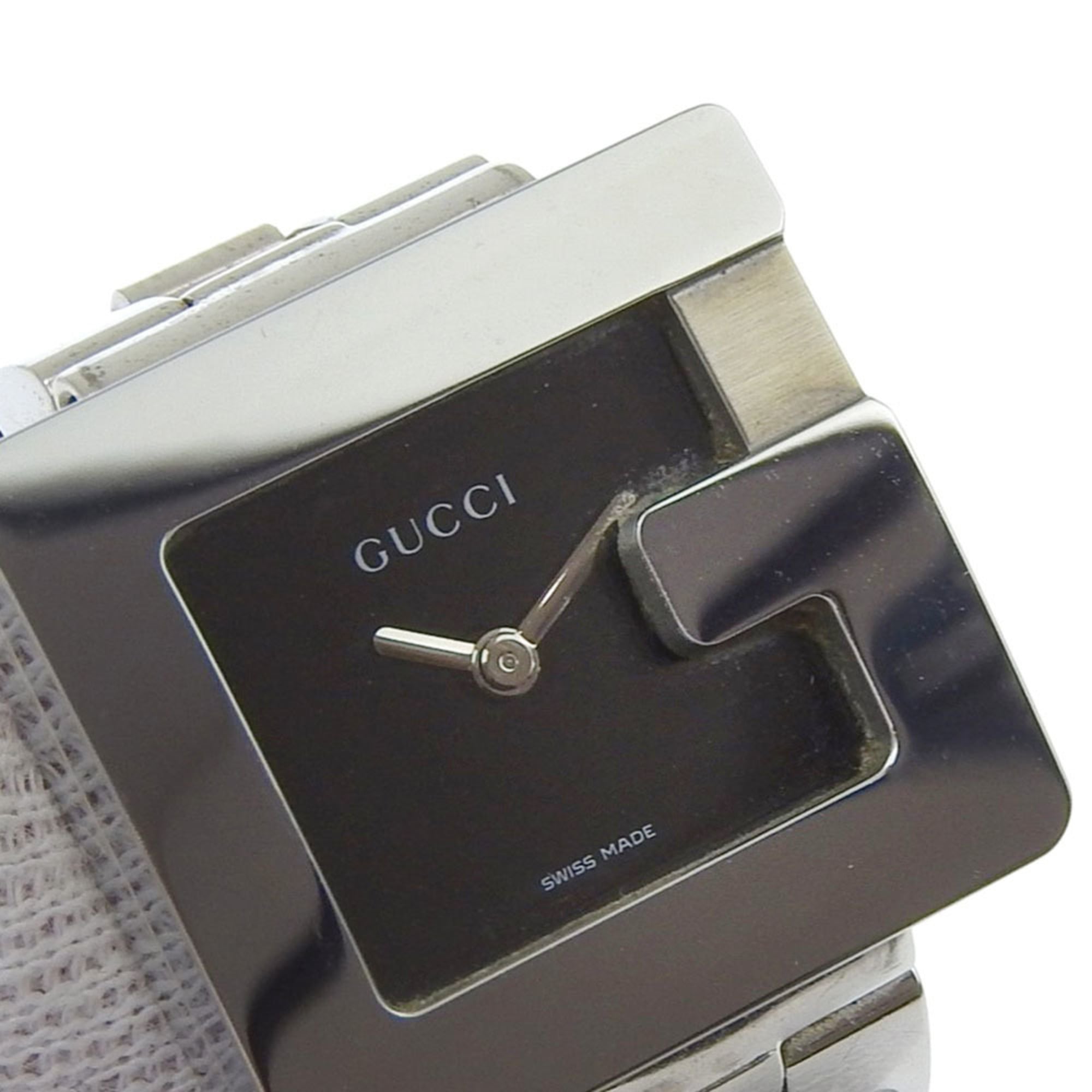 Gucci GUCCI G-Watch 3600L Stainless Steel Quartz Analog Black Dial Women's Watch — Good