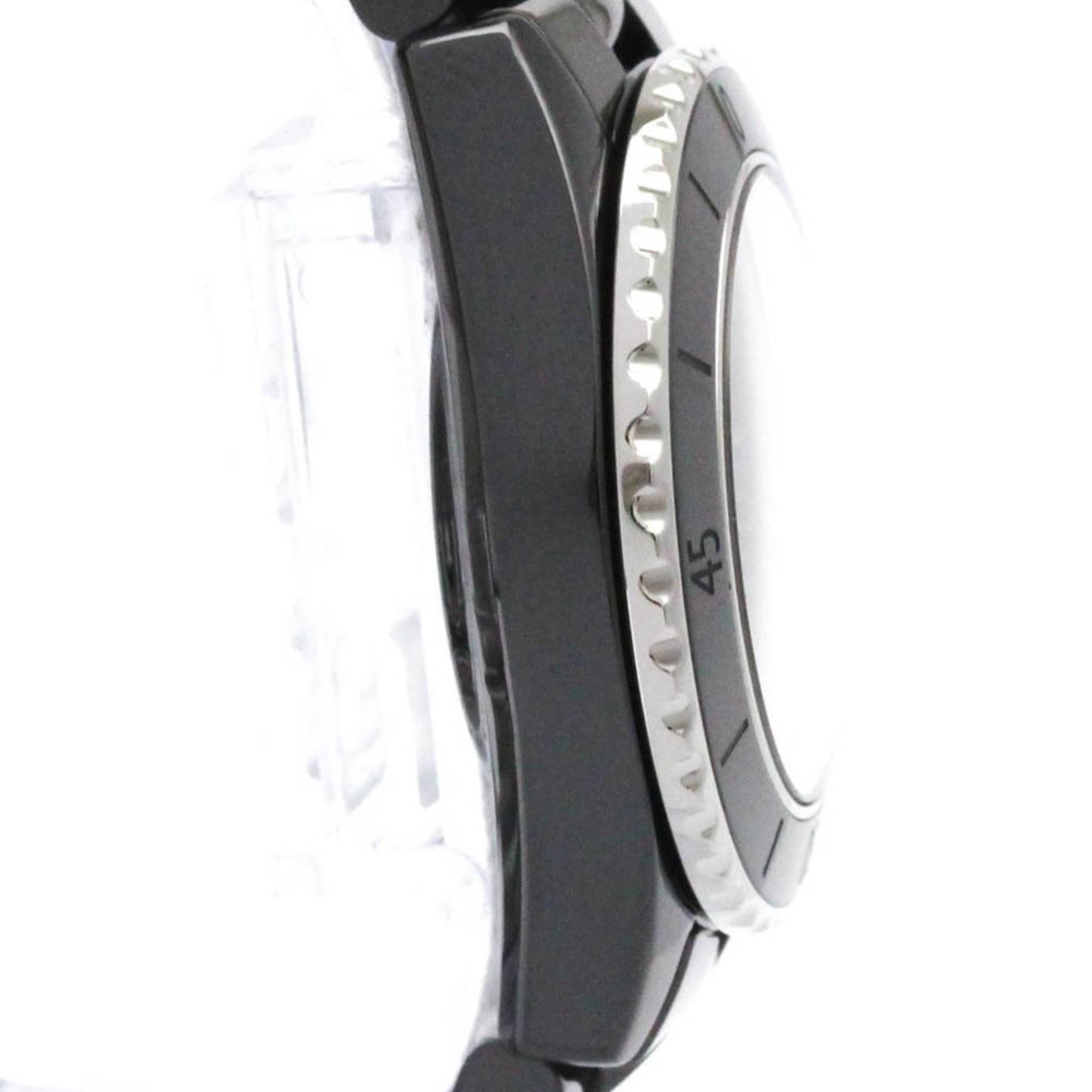 CHANEL J12 Phantom Ceramic Quartz Watch H6346 Polished — Very Good
