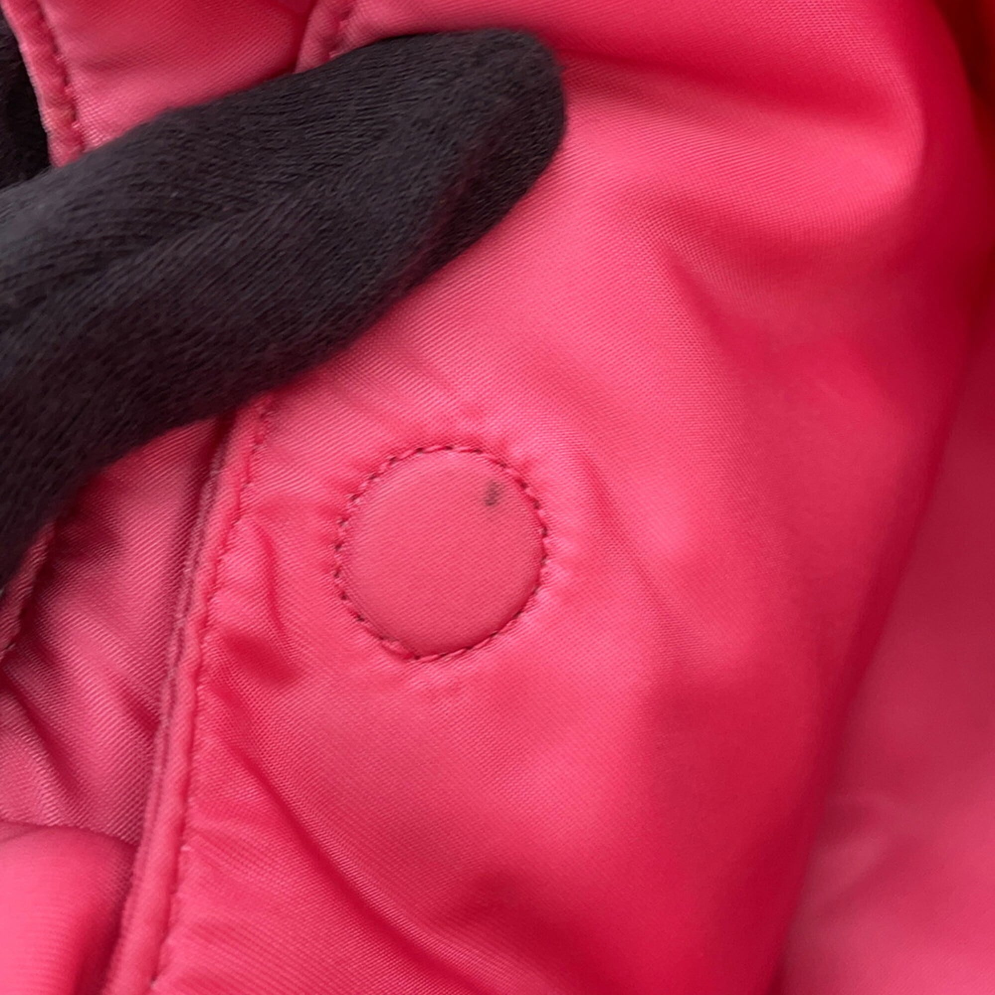 Prada Re-Nylon Triangle Mini Handbag, 1BA359, PRADA 2-way