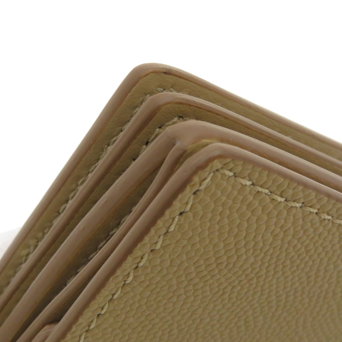 Burberry Coin Chain Wallet Wallet/Coin Case Calf Leather Women's